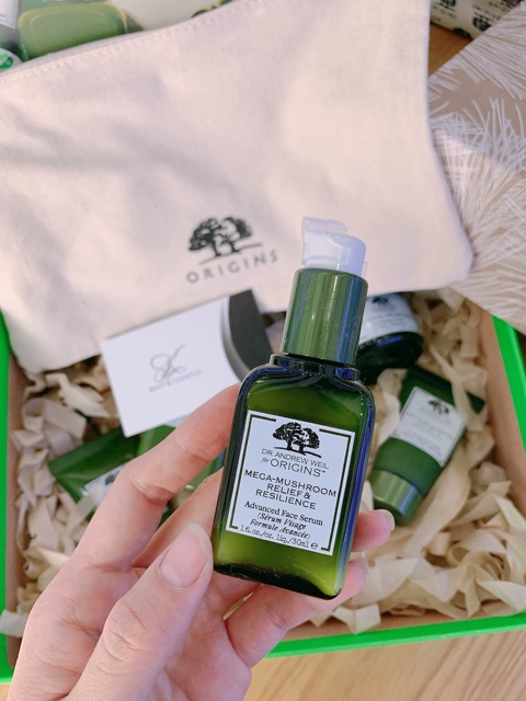 [ORIGINS] Set Dưỡng Da MEGA MUST-HAVES Dòng Mega-Mushroom Skin Soothing - Tách Set