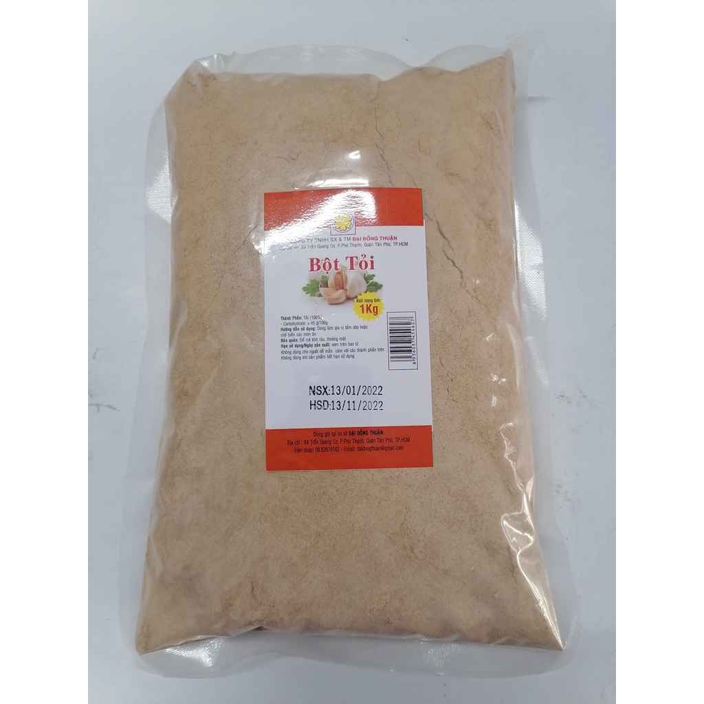 [GÓI LỚN 1Kg] BỘT TỎI [VN] ĐẠI ĐỒNG THUẬN Garlic Powder (bph-hk)