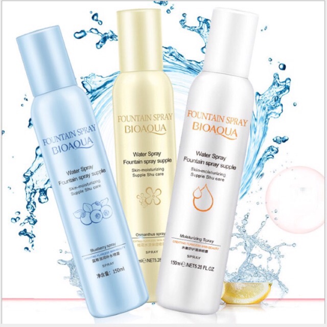 Xịt Khoáng Dưỡng Ẩm Bioaqua Hàng Nội Địa Trung 150ml