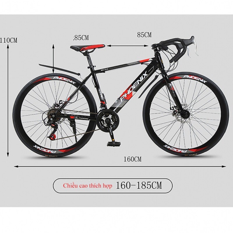XE ĐẠP ĐỊA HÌNH THỂ THAO PHONIX PHONG CÁCH ĐƯỜNG PHỐ