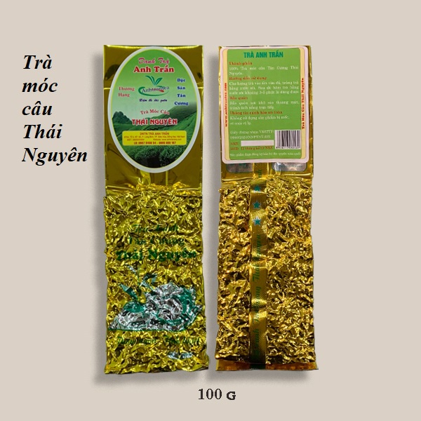 Combo 500g Trà móc câu Thái Nguyên thượng hạng hút chân không túi 100g