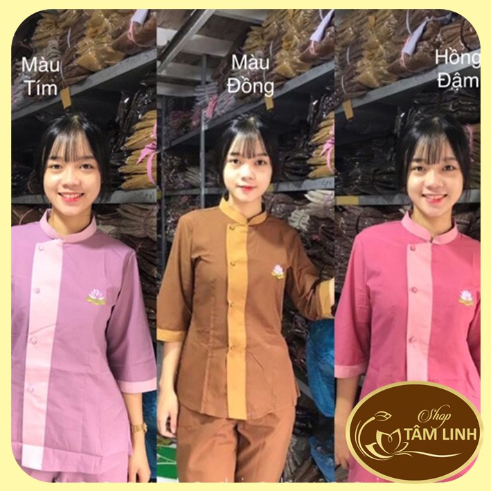 Đồ Lam Đi Chùa_Mẫu Lãnh Tụ Nữ