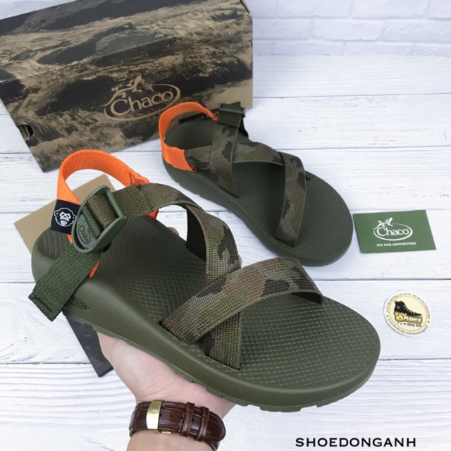 Dép sandal Chaco Camo siêu cấp siêu bền Fullbox