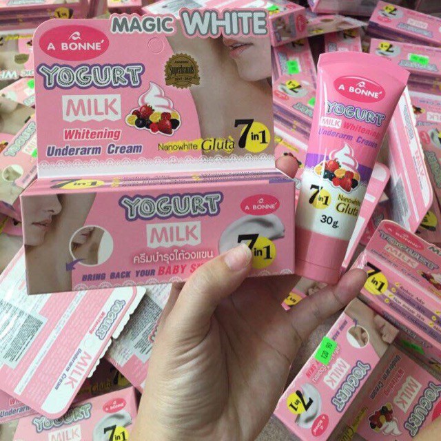 Kem Dưỡng Trắng Nách A Bonne Magic White Yogurt Milk 30gr