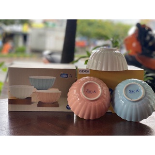 Bộ 3 chén sứ dong hwa khuyến mãi từ sữa enfa