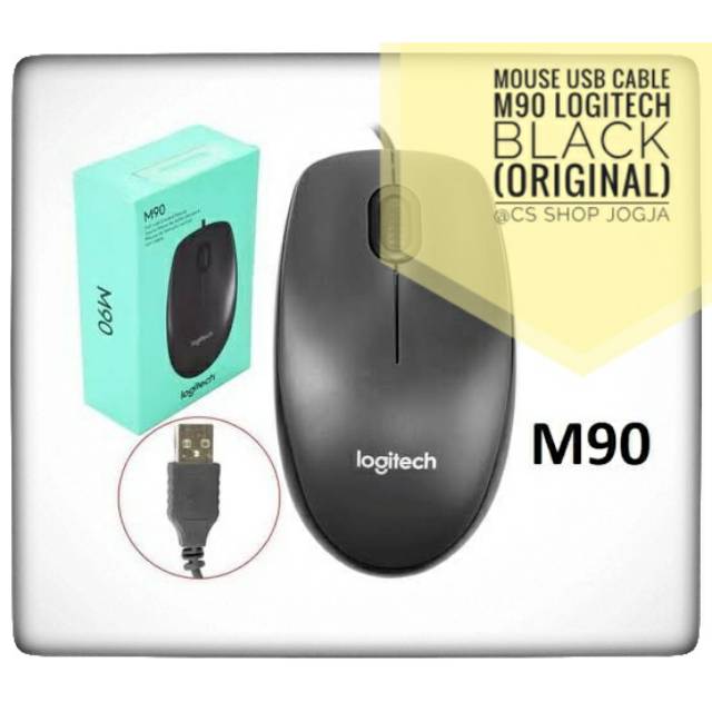 Chuột Dây Cáp Usb Logitech M90