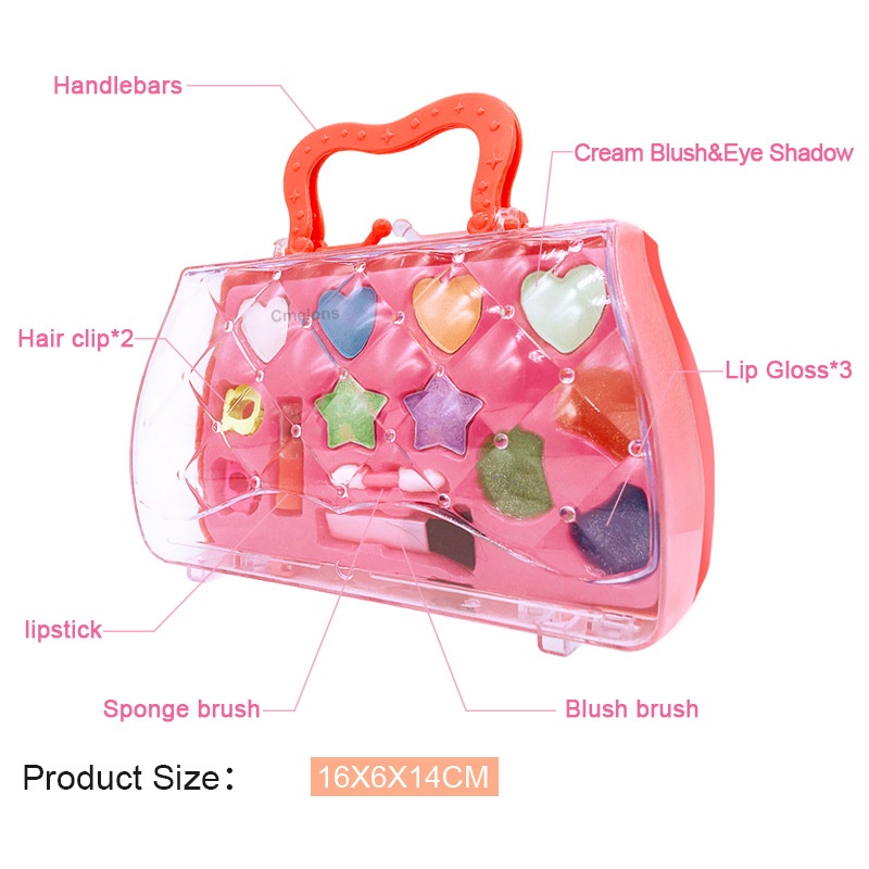 [Mã LIFE0503TOYS giảm 10% đơn 0Đ] Bộ Đồ Chơi Trang Điểm Thân Thiện Với Môi Trường An Toàn Cho Bé