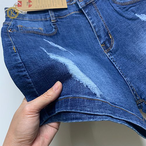 Quần short bigsize nữ kimfashion, quần đùi sọt nữ cạp lưng cao big size TS475 62-85kg