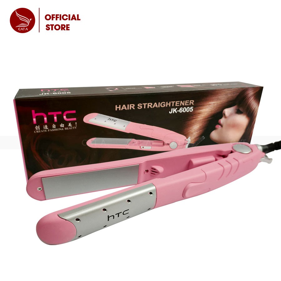 MÁY ÉP TÓC CHÍNH HÃNG HTC - JK6005 - Là thẳng tóc, duỗi tóc mức nhiệt tốt, không gãy tóc - Dụng cụ tạo Kiểu, làm đẹp !