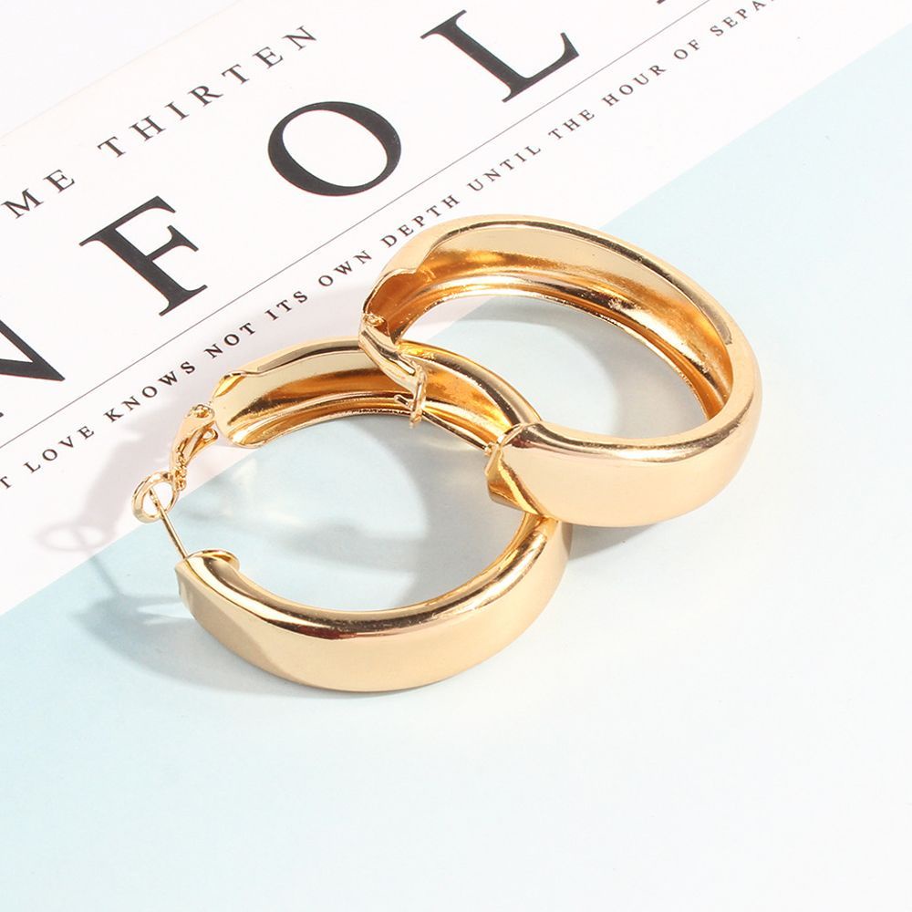 Khuyên Tai Nữ Hình Tròn Thời Trang