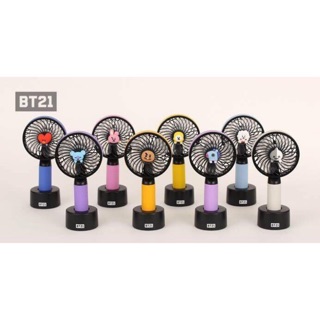[HÀNG OFFICIAL]Quạt BT21 chính hãng Handyfan BT21