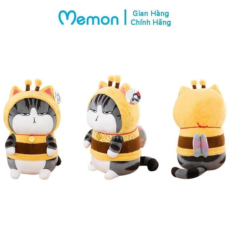 [Mã LIFEM1 giảm 50k đơn 99k] Gấu Bông Mèo Hoàng Thượng Khổng Lồ Cosplay Ong Cao Cấp Memon