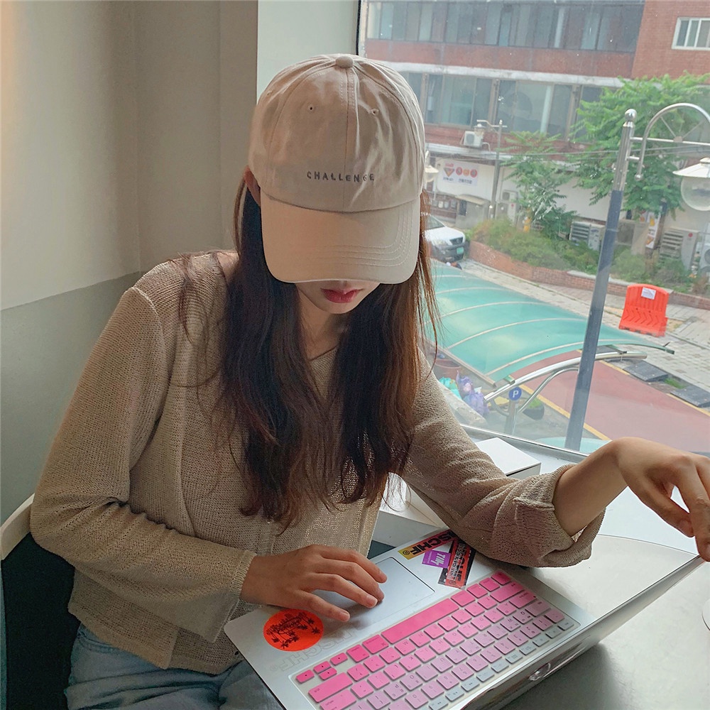 Nón Lưỡi Trai Thêu Chữ Thời Trang Hàn Quốc