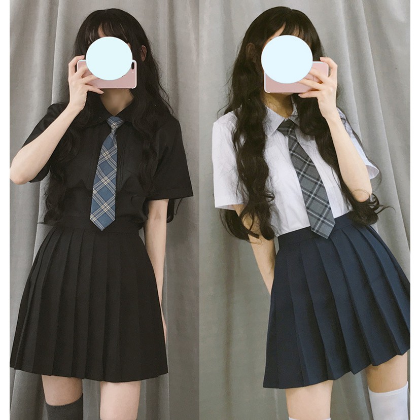 Cà vạt phong cách học sinh Nhật Bản độc đáo thời trang