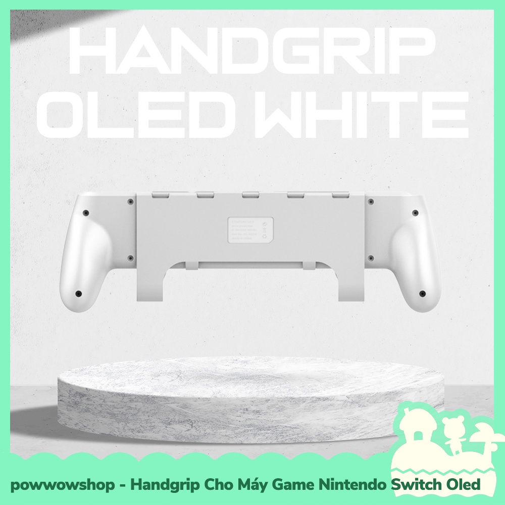 [Sẵn VN - Hỏa Tốc] OLED Phụ Kiện Handgrip Tay Cầm Nhựa ABS Cho Máy Game Nintendo Switch Oled JYS