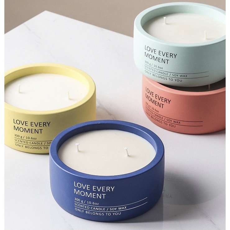 Nến Thơm Tinh Dầu Sáp Đậu Nành Ceramic Candle - Love Every Moment