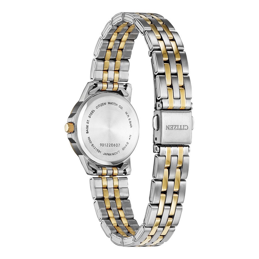Đồng Hồ Nữ Citizen Dây Thép Không Gỉ EQ0605-53A - Mặt Trắng