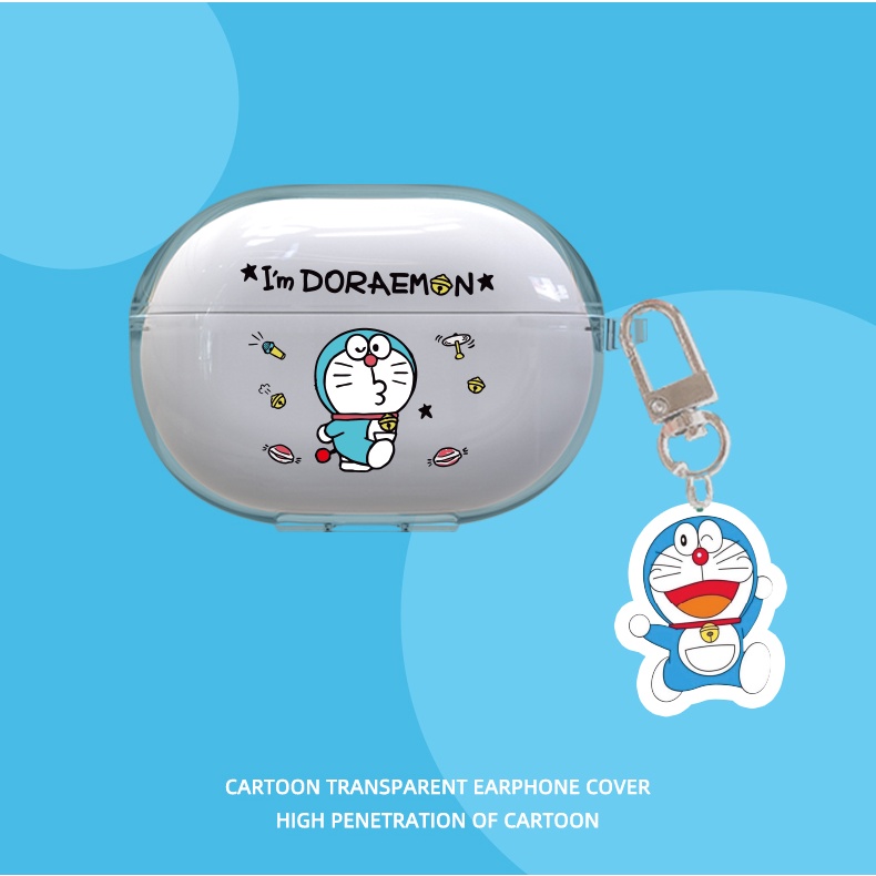 Vỏ Bảo Vệ Hộp Sạc Tai Nghe bluetooth Không Dây Huawei FreeBuds Pro 2 Bằng TPU Mềm Trong Suốt Họa Tiết Hoạt Hình Chống Sốc