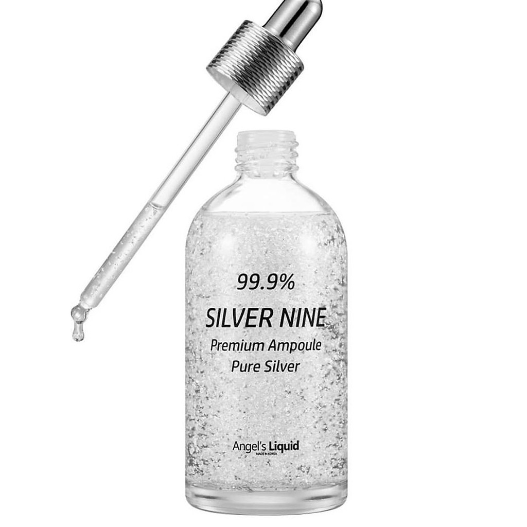 Siêu tinh chất trẻ hoá trắng da Angel's Liquid 99.9% Slivernine Premium Ampoule 100ml