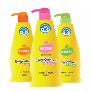 Tắm gội wesser 500ml