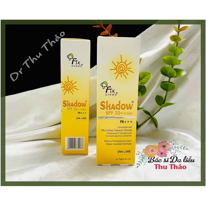 KEM CHỐNG NẮNG FIXDERMA SHADOW SPF 50+ CREAM | BigBuy360 - bigbuy360.vn