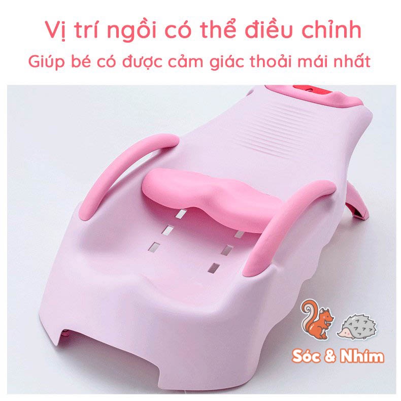 Ghế Gội Đầu Có Tay Vịn Cho Bé Chính Hãng Việt Nhật Cao Cấp