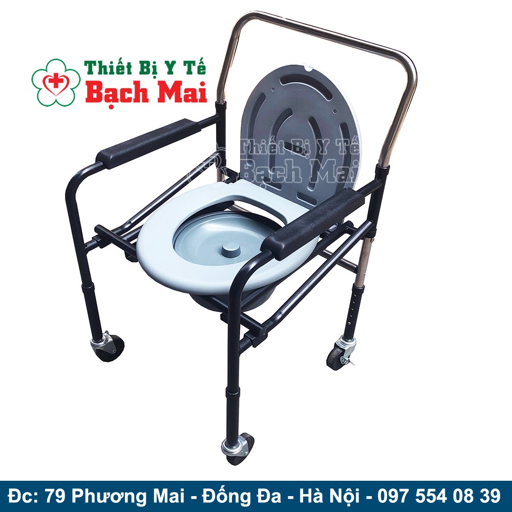 Ghế Bô Vệ Sinh Có Bánh Xe