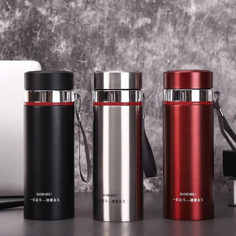 Bình giữ nhiệt inox có nắp Xilan 1000ml chính hãng