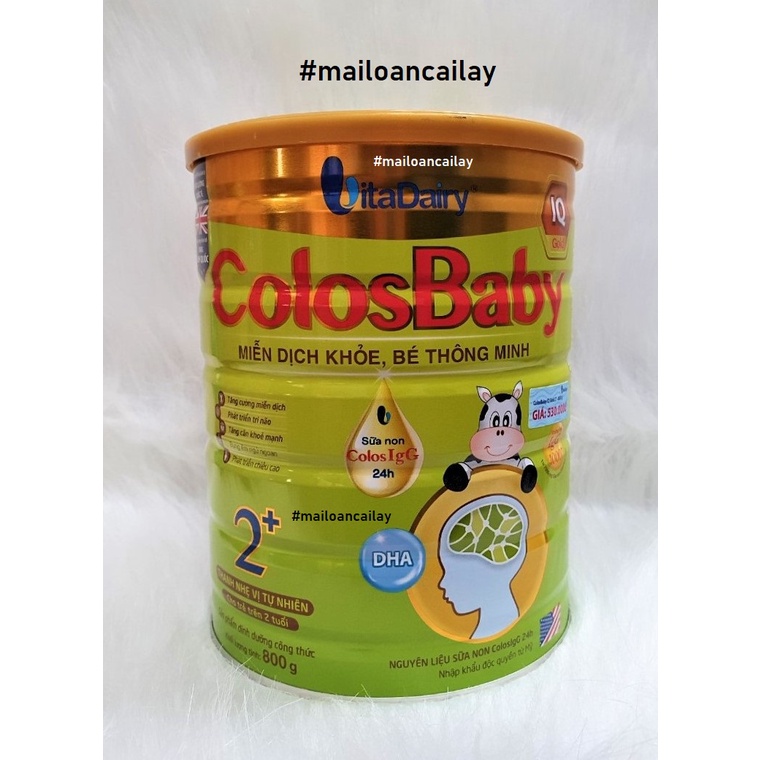 Sữa Non ColosBaBy IQ 800g Số 2+
