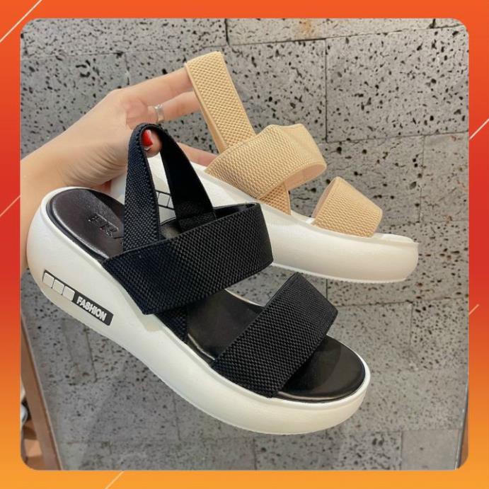 ⚡Free Ship⚡ Sandal Hai Quai Thun Đế Bánh Mì 5P