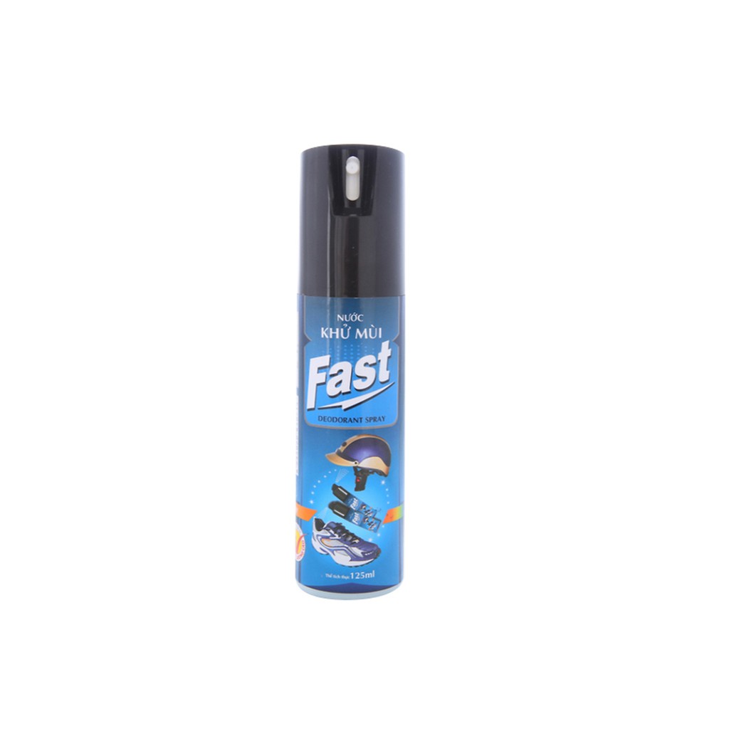 Xịt Khử Mùi Đa Năng Fast 125ml - Khử Mùi Ô Tô, Giày Dép, Mũ Bảo Hiểm, Mùi Thuốc Lá ...