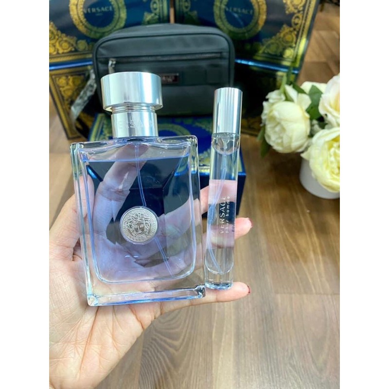 Bộ Nước Hoa Nam Versace kèm túi đựng mỹ phẩm | BigBuy360 - bigbuy360.vn