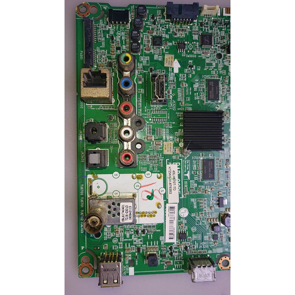 BO KHIỂN TV LG 43LH570