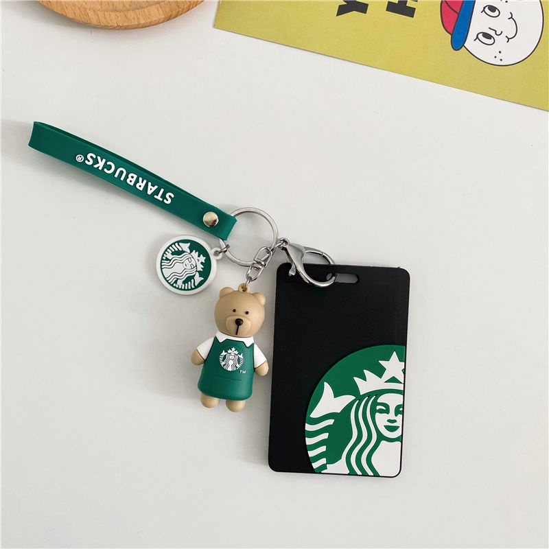 Bao Đựng Thẻ Tên Starbucks Bằng Silicon Tiện Dụng