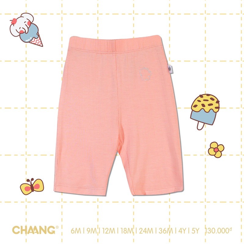 CHAANG Quần legging lửng summer cho bé trai và gái từ 9 tháng đến 5 tuổi