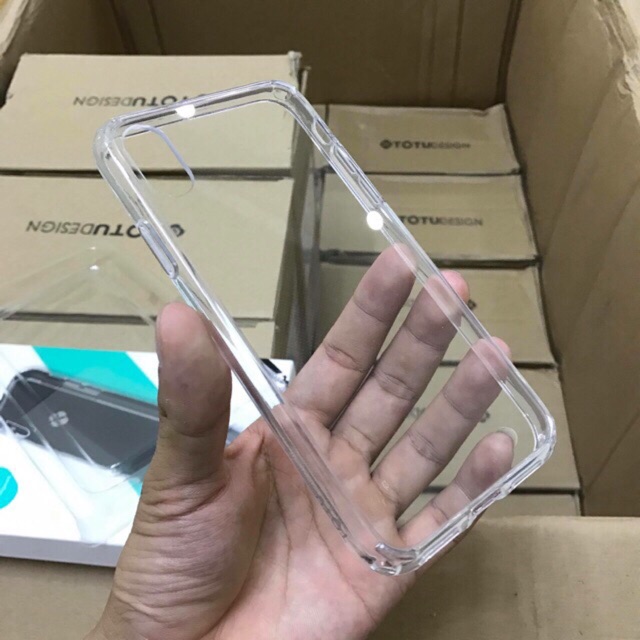 [ĐÃ CÓ iP 12] Ốp lưng ToTu ver2 Meka trong suốt KHÔNG Ố Màu dành cho iphone 7 -&gt; 12Promax