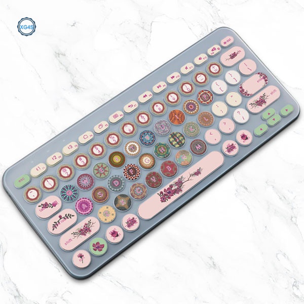 Miếng Dán Silicon Chống Bụi Bảo Vệ Bàn Phím Bluetooth Nhiều Màu Tương Thích Với Logitech K380