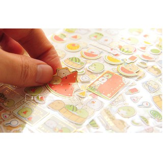 STICKER HOẠT HÌNH DÁN TRANG TRÍ CUTE