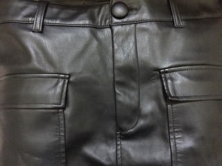 Pass chân váy da zara auth (mini skirt)
