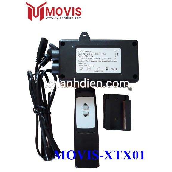 Bộ điều khiển MOVIS -XTX01 nút bấm có dây-ĐIỀU KHIỂN xy lanh điện/xi lanh điện