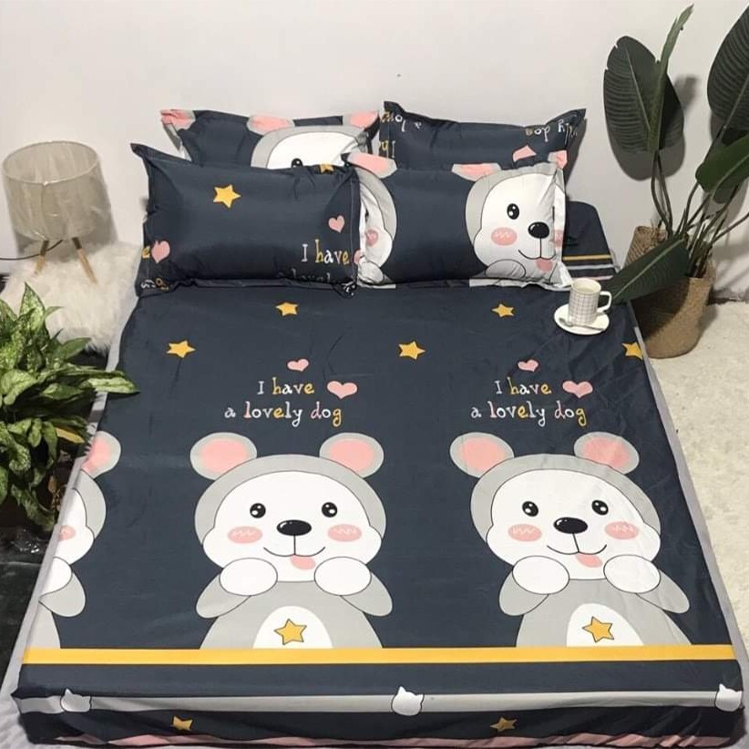 Ga Chống Thấm Cotton In Họa Tiết - Loại Đẹp - SP000672