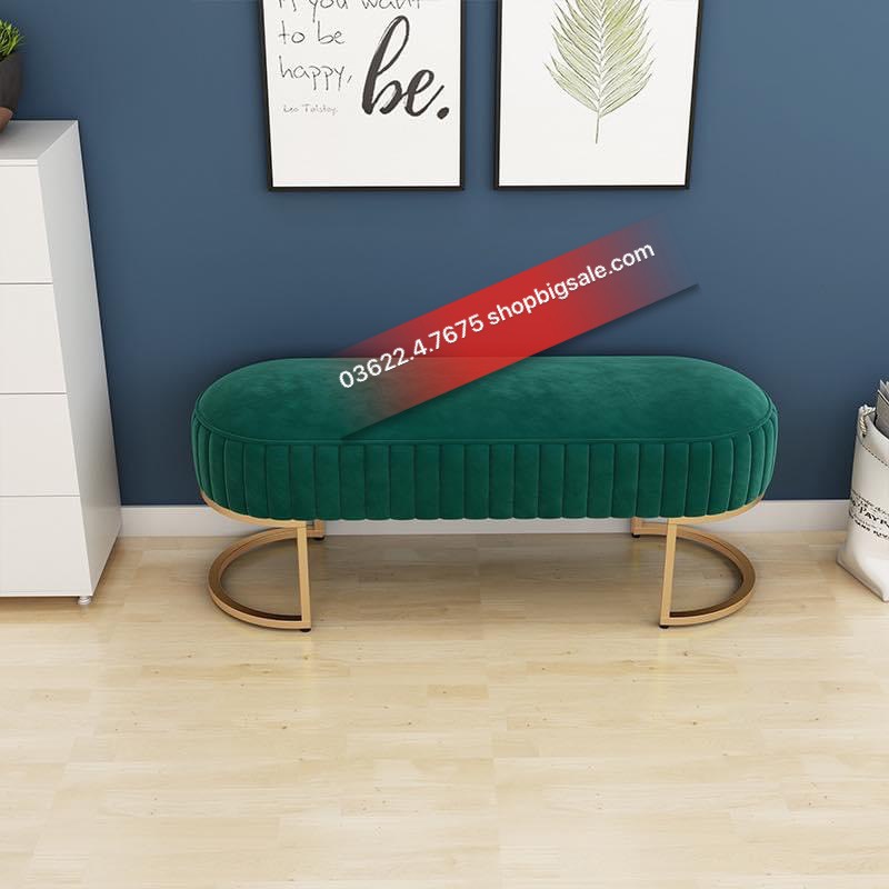 Ghế băng dài chờ 1m2 chân sắt