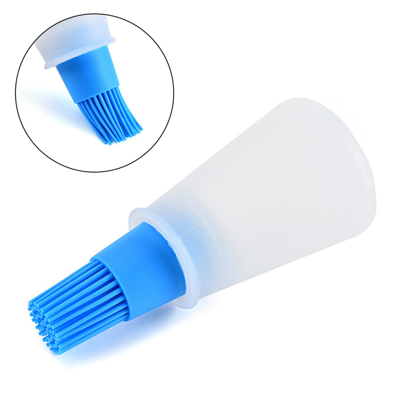 Pjquanyong Bình Đựng Dầu Kèm Cọ Phết Bằng Silicone Tiện Dụng Cho Nhà Bếp