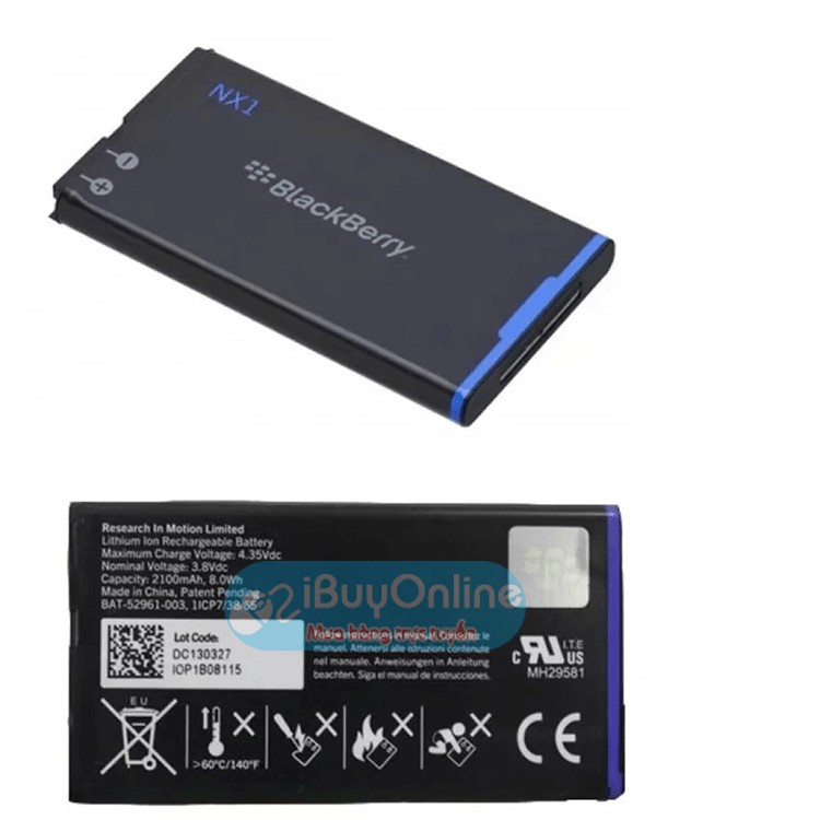 Pin Blackberry Q10 dung lượng 2100mAh