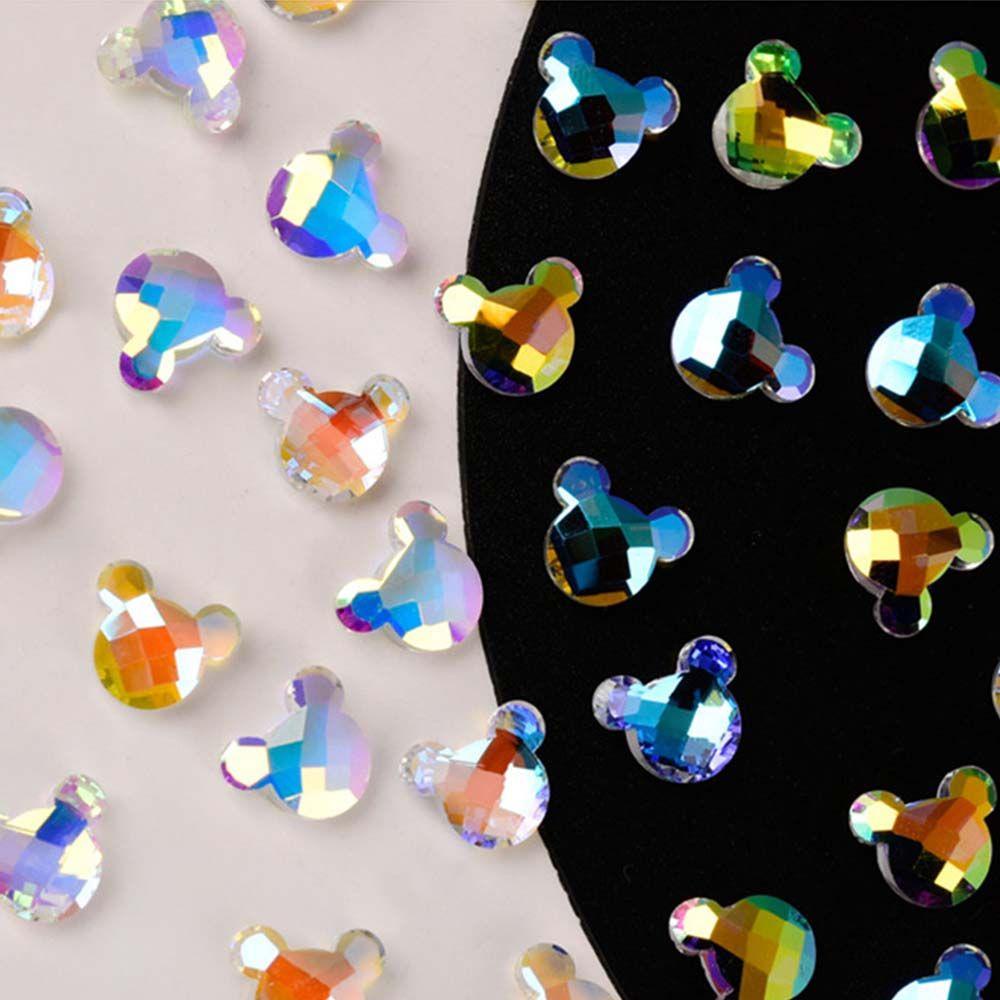 Móng Tay Giả Họa Tiết Hoạt Hình DYRUIDOJ|Phụ Kiện Trang Trí Móng Tay 3D Hình Chuột Mickey Xinh Xắn|Phụ Kiện Trang Trí Móng Tay Xinh Xắn