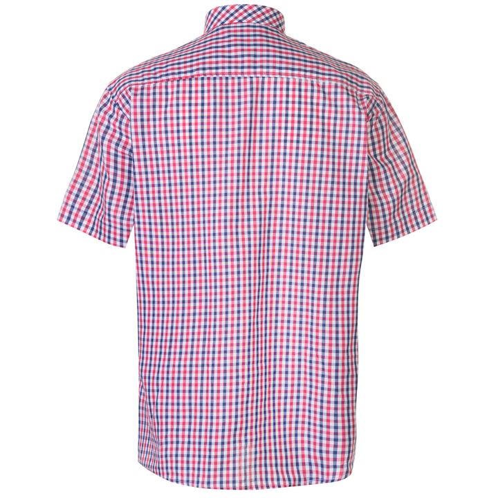 [Hàng có sẵn] - Áo sơ mi nam ngắn tay Pierre Cardin ca rô | BigBuy360 - bigbuy360.vn