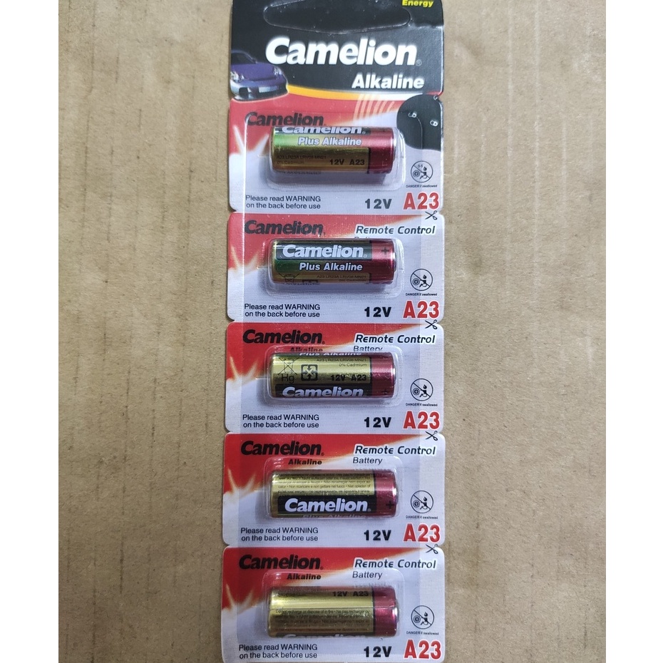 Pin Camelion Alkaline 12v A27 và A23 sử dụng cho remote xe máy , cửa cuốn