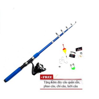 [xả kho] COMBO CẦN CÂU MÁY RÚT