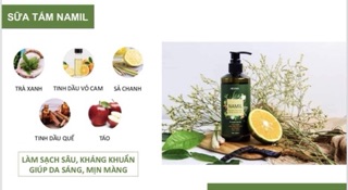 <voucher hot ib> Sữa tắm thảo dược NAMIL
