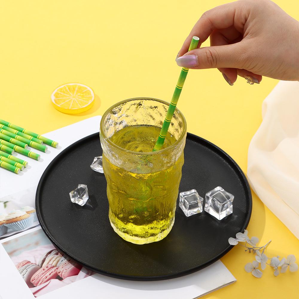 Set 25 Ống Giấy Đựng Nước Cocktail Trang Trí Tiệc Cưới